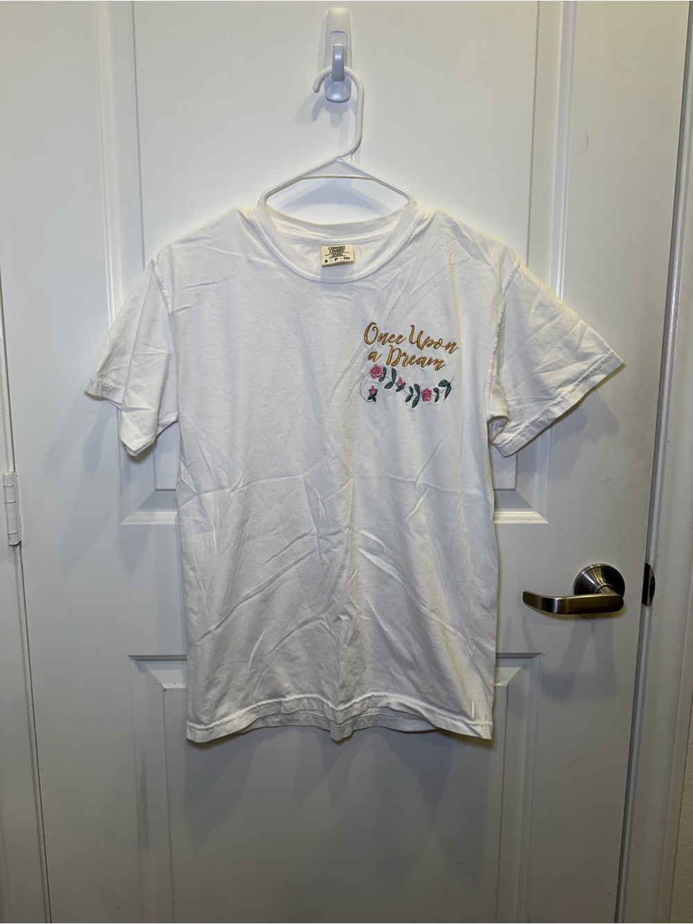 Like New Sleeping Beauty Quote Embroidered Unisex Tee